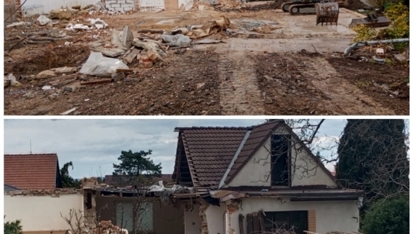 Demolice Rodinného domu Včelná, DOKONČENO